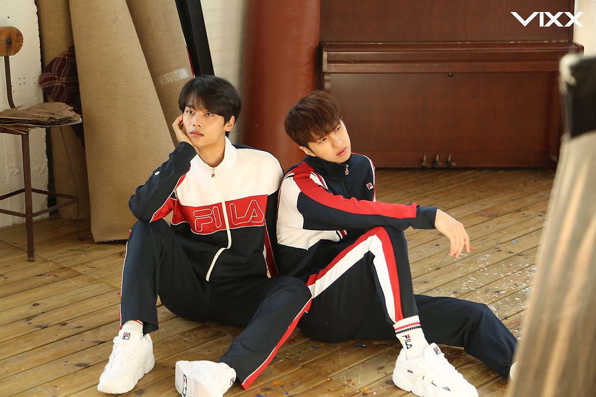 Taek me to the paradise of VIXX — VIXX FILA photo shoot Taek me to the paradise of VIXX — VIXX FILA photo shoot