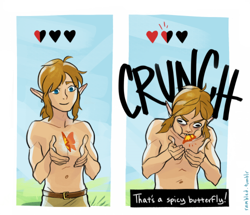 thelinkhylia:link will eat anything