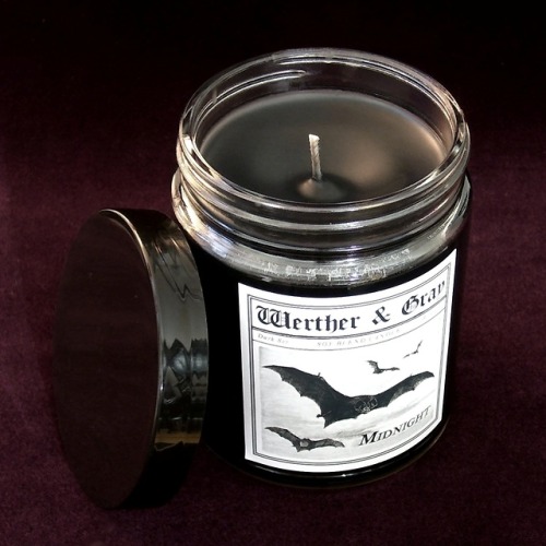 sosuperawesome:Scented CandlesWerther And Gray on EtsySee our...