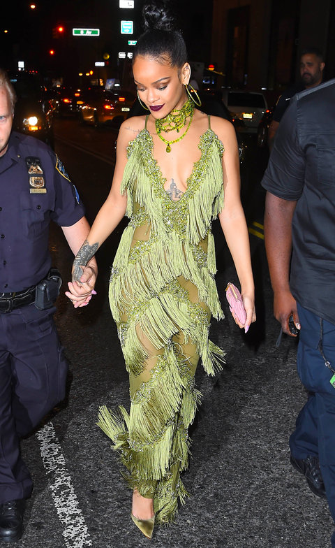 kylie jenner fringe jumpsuit
