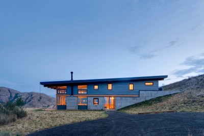 archatlas:<br /><br /><br /><br />Nahahum Canyon Cabin Balance Associates Architects<br /><br /><br />