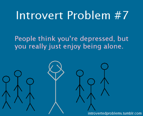 introvertunites:If you relate to these problems, follow...