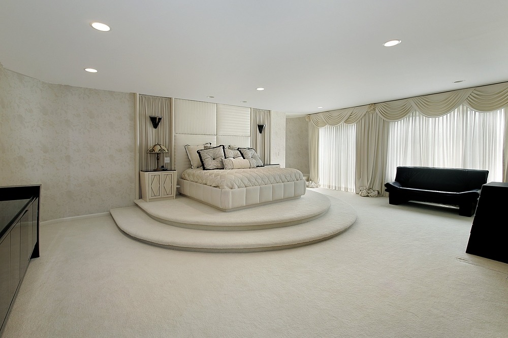 Home Stratosphere Spacious Master Bedroom Design In All