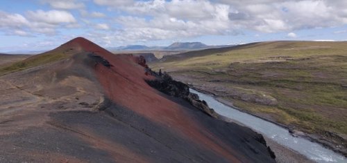 2019-06-07 - Hljóðaklettar, Rauðhólar, Holmarfossar, Réttarfoss...