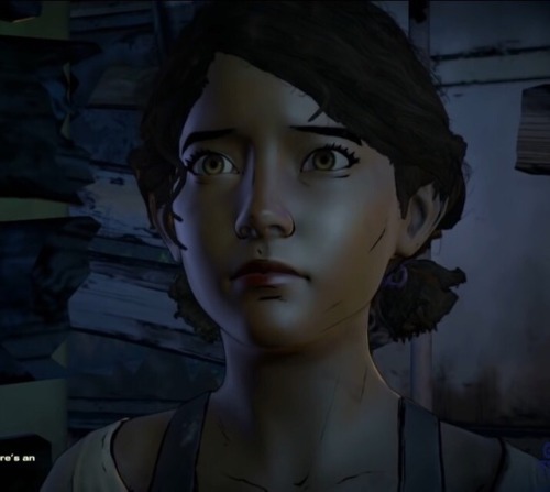 bluewheeliebin:Clem without her hat 