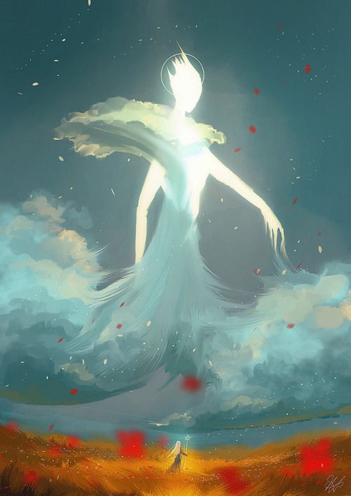 little-dose-of-inspiration:Sunlord in white cloak -...