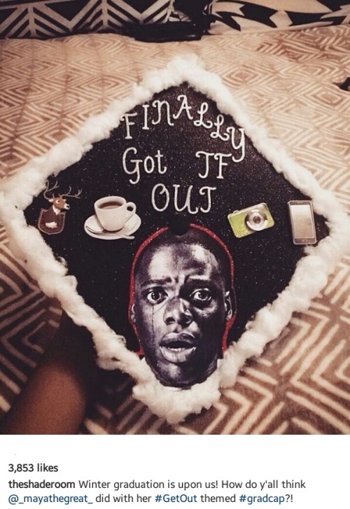 grad cap on Tumblr