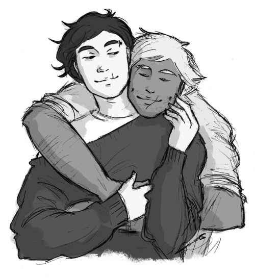 gabugabs:i said i’d draw some ocs fluff (ft. @necrowmantic‘s...