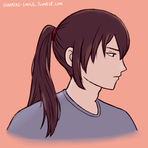 long hair hinata | Tumblr