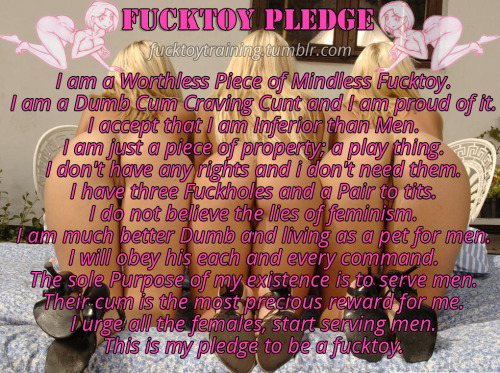 cuntshivaworld:hornywifex:fucktoytraining:FuckToy Pledge....