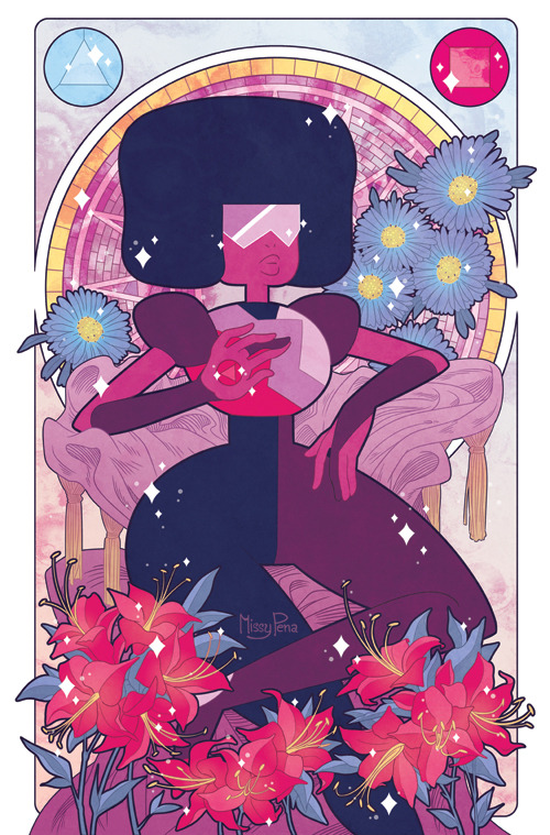 Merch: Steven Universe and the Crystal Gems Limited Edition Print By Missy Pena Tumblr_o3hjacoENR1qhzd1uo1_540