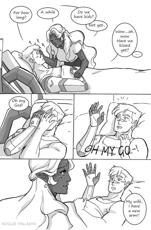 roguepaladin:Shallura Week Day 2: Head/HeartHow Shiro getting...