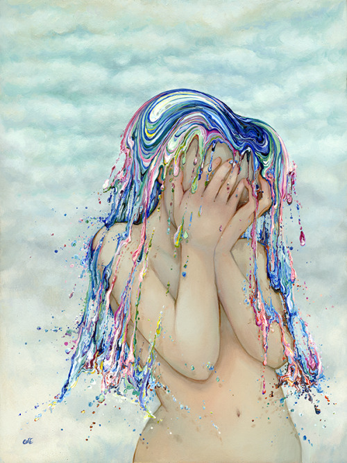 beautifulbizarremagazine:Such an emotive new painting with...