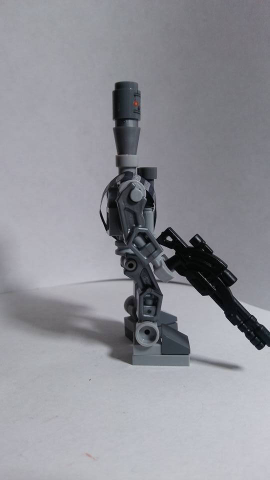 Legosaurus — Custom Lego IG-88 Bounty Hunter Created by Klyph...