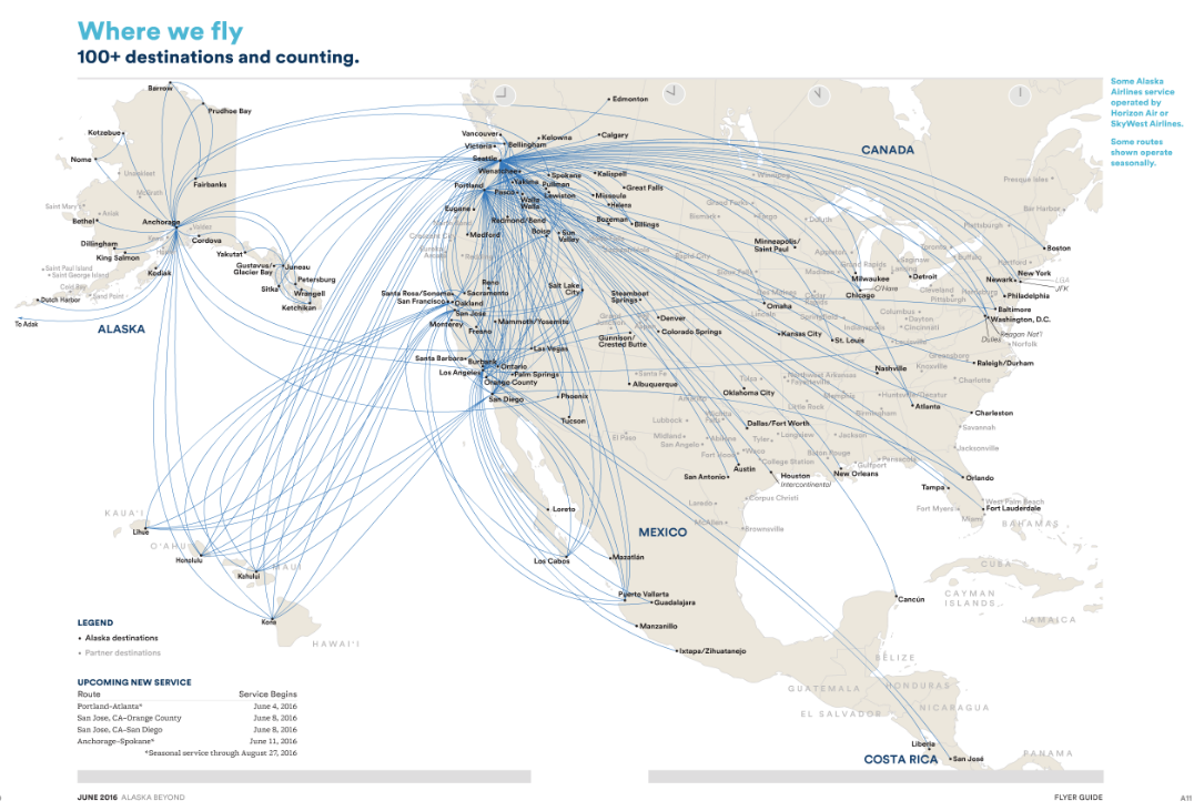 26 Route Map Alaska Airlines - Online Map Around The World