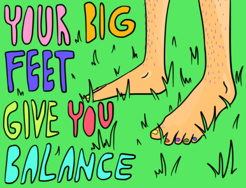 h0peart:a comic about being proud of your ‘large features’! our...