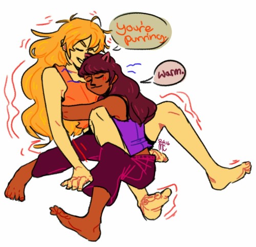 mchandraws:yang’s a space heater 