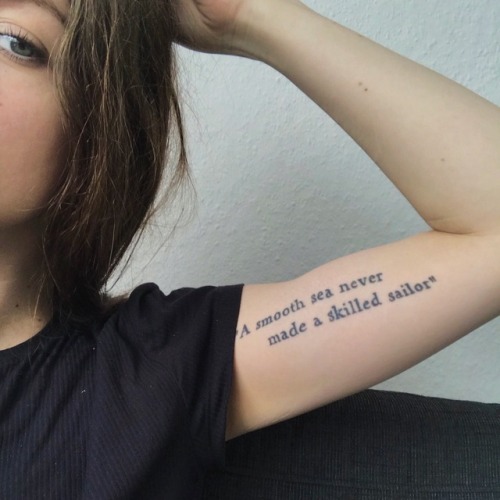 quote tattoo on Tumblr