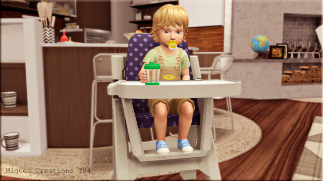 Sims4mm — Victorrmiguellcreations Toddler Highchair