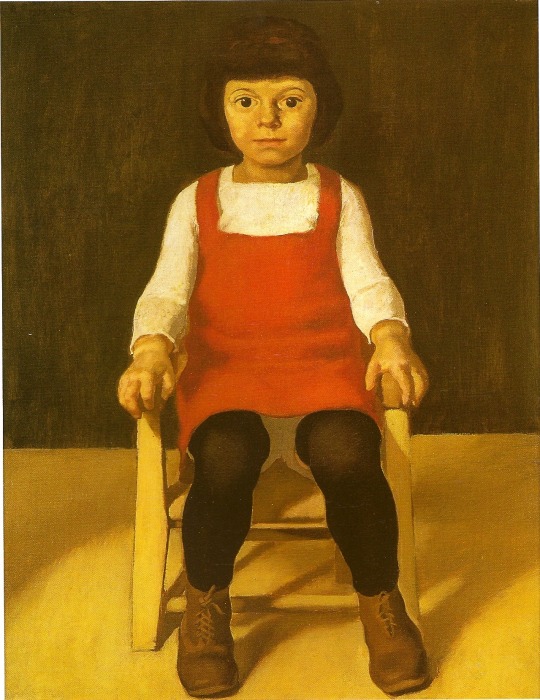 The Artists Daughter Ila, 1895, Albin Egger-Lienz