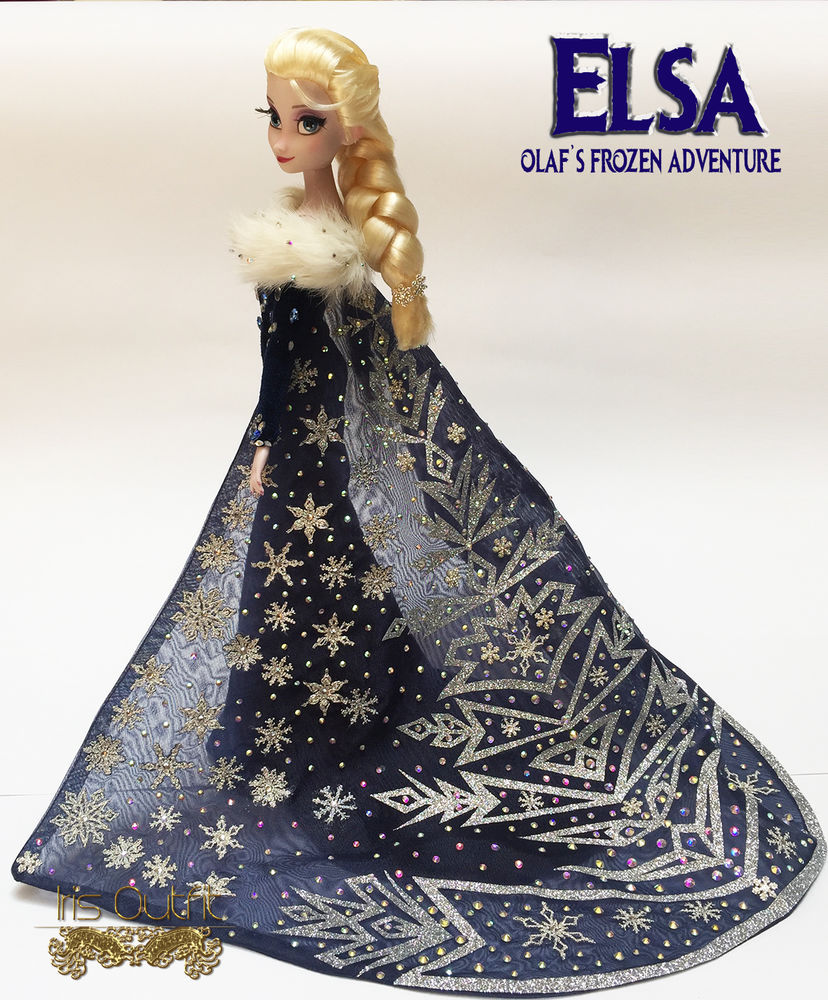 disney olaf's frozen adventure elsa doll