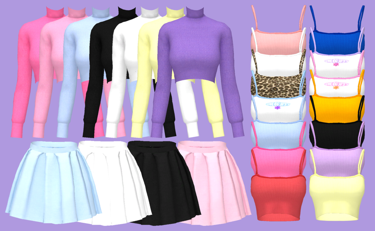 The Sims 4 Cc — Simstefani ༺♡ Clueless Collection ♡༻ This