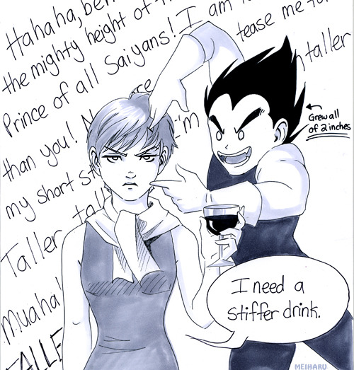 vegetapsycho:meiharu:And THAT’S why Vegeta looks taller than...