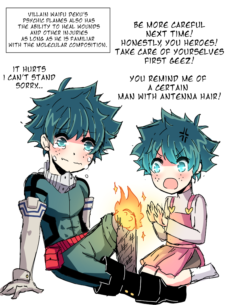 Kims Art Dump — When Canon Deku Who Isnt From Villain Waifu 