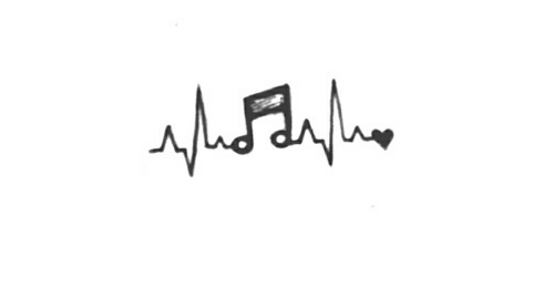 Music heartbeat tattoo  Tumblr