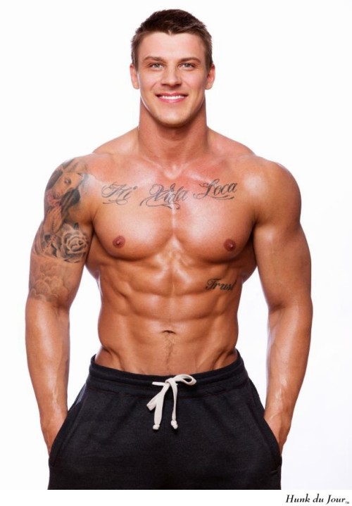 Your Hunk of the Day: Gints Valdmanis http://hunk.dj/7277