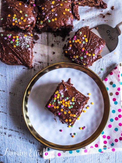 ransnacked:finnish mocha squares | not quite nigella