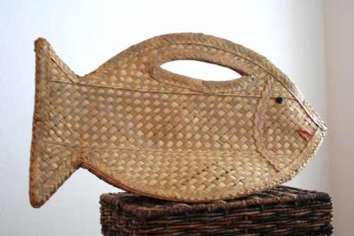 fish basket purse