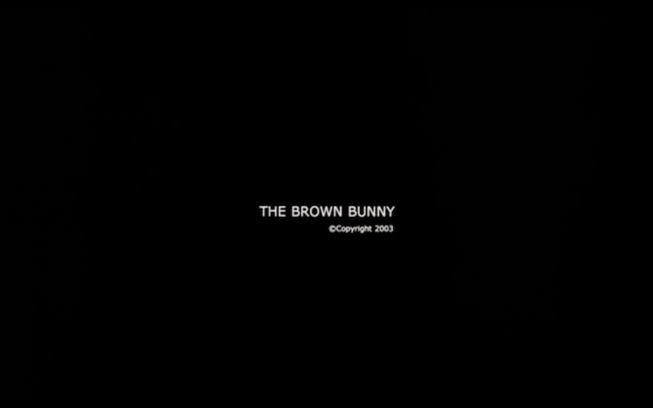 E V E R Y F I L M I S A W — The Brown Bunny by Vincent Gallo, 2003
