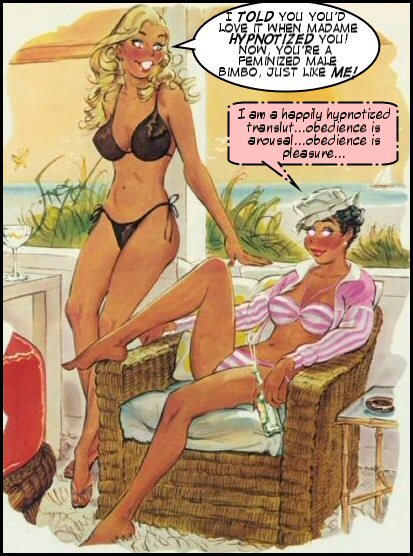 art from a Playboy cartoon, dialogue by me