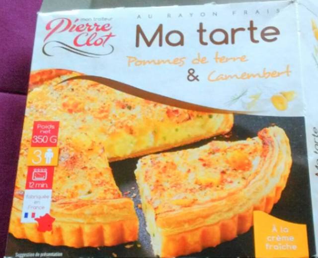 Bouffar 3000 Ma Tarte Pommes De Terre Camembert A La Creme