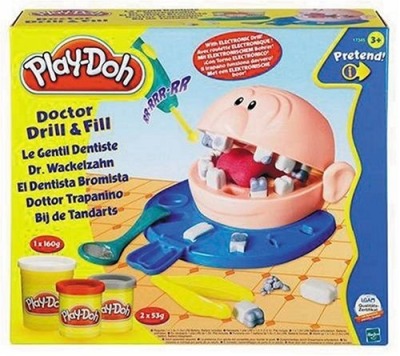 drill and fill play doh