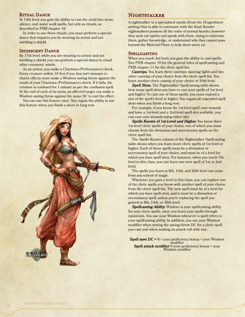 dnd-5e-homebrew: Handbook of Craftiness Part 2... - A Place for