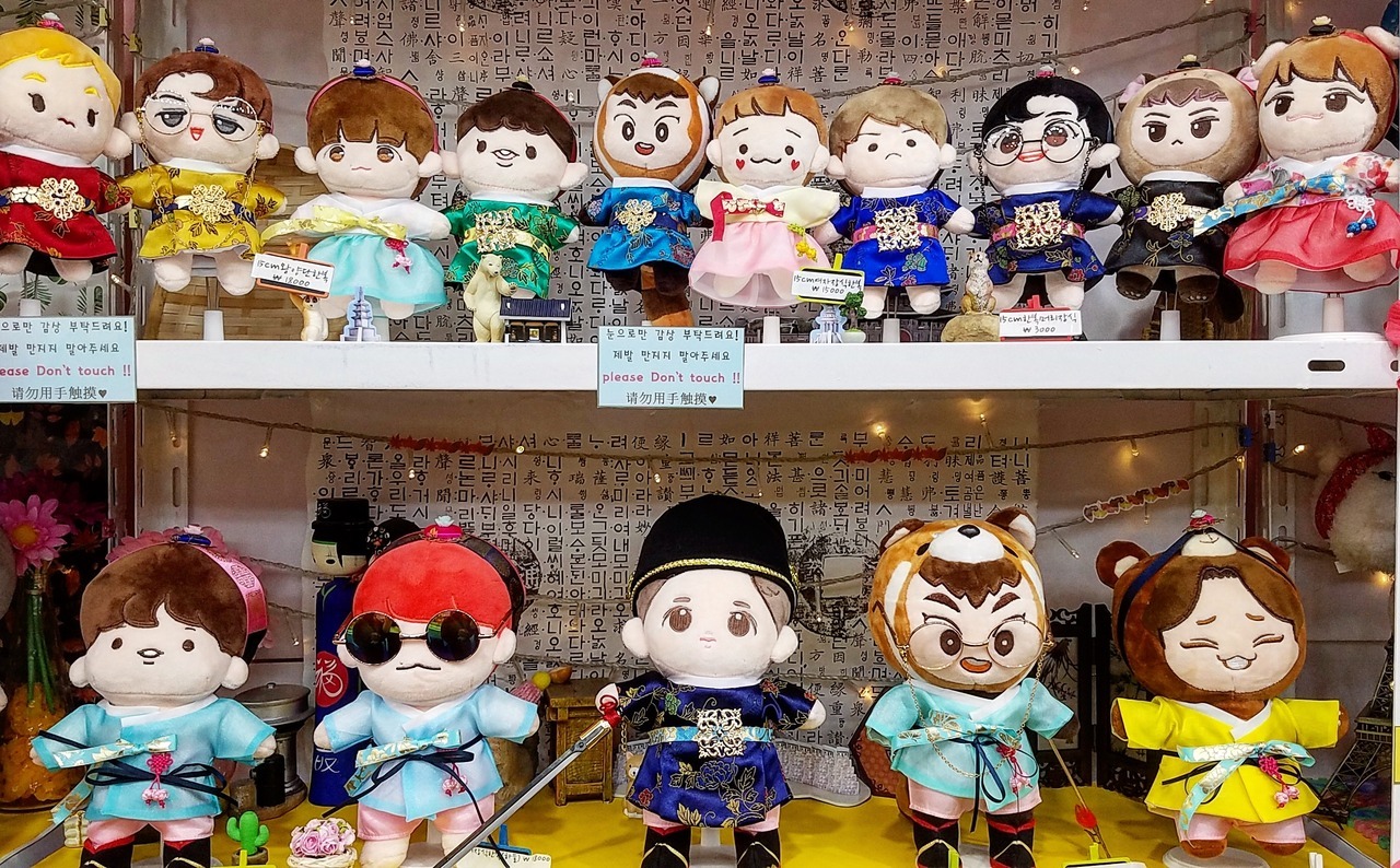 exo stuffed dolls