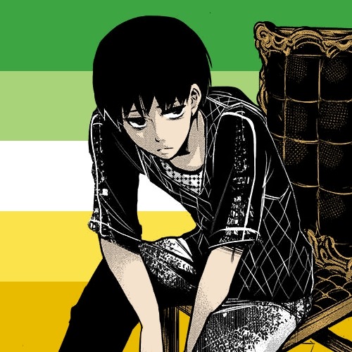 kaneki black hair | Tumblr