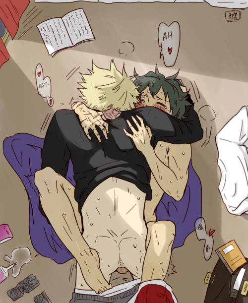 yaoidomination:BNHA - BAKUDEKU NSFW - “Deku gets very vocal at...