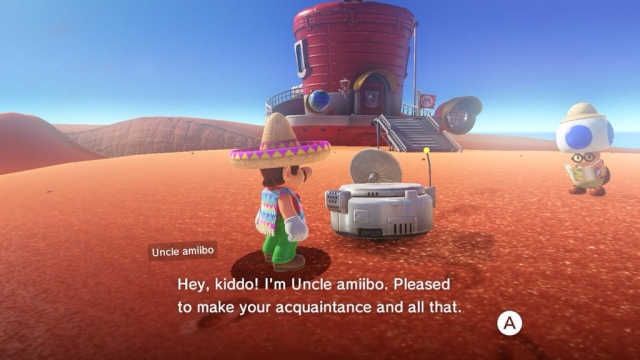 uncle amiibo mario odyssey