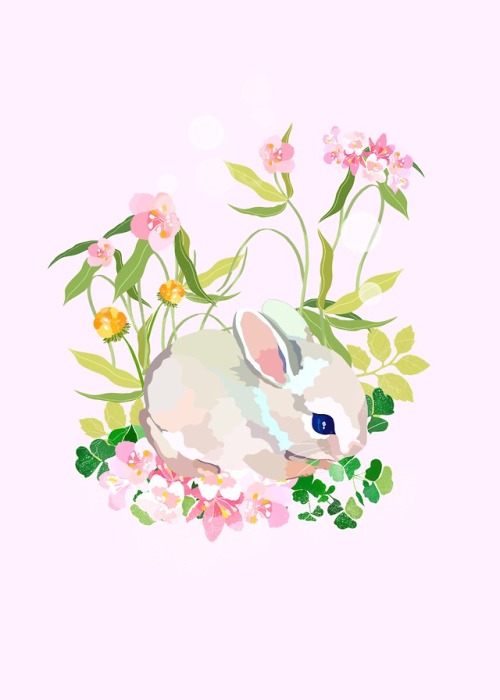 dansedelune:The springtime bunnyDigital...