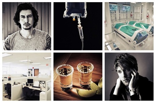 mood board for Stranger of My Imagination