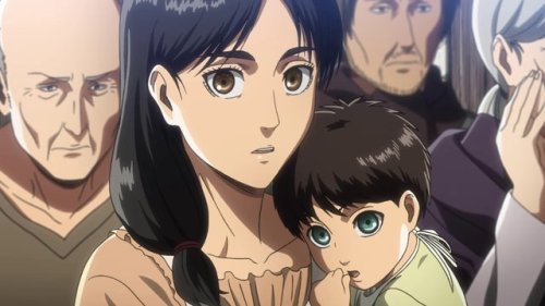 reblog-your-eren:eren (most precious baby and the best mom in...