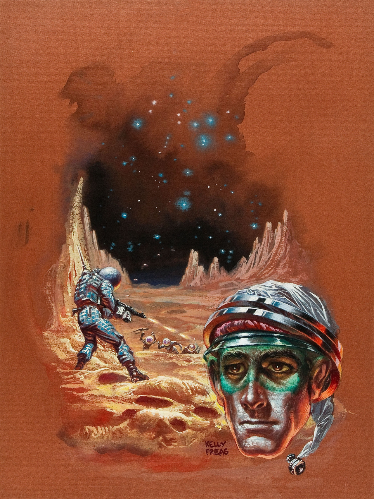 S Sci Fi Art Wardbcasefiles Artist Frank Kelly Freas