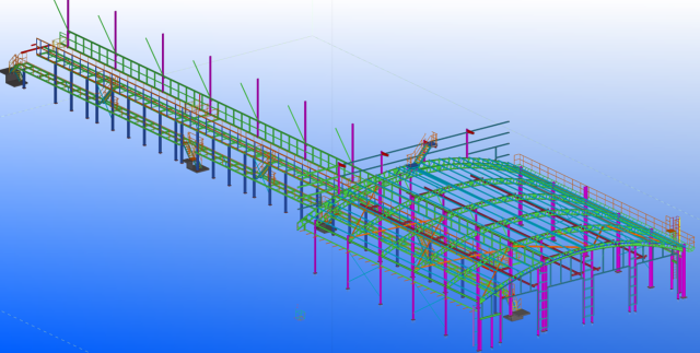 Deployed Tekla Modeling and Steel Detailing... - CAD Drafting & 3D ...