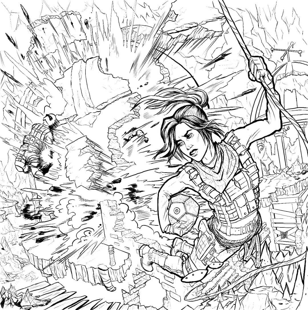 Official Tomb Raider Blog — 🎨 Tomb Raider Coloring Book Contest Winners...