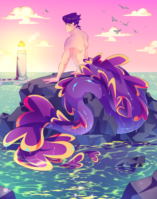 yeah we out here doing the biggest mermay effort draw of josuke