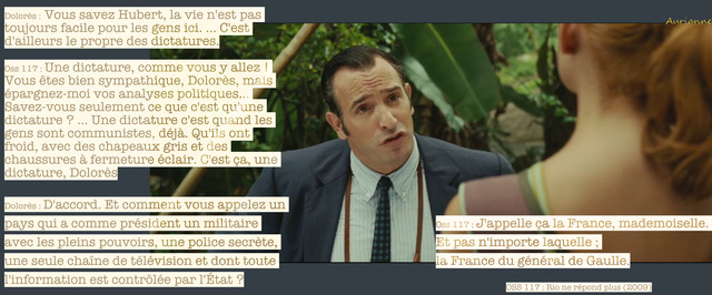 OSS 117 et la dictature Dolorès Vous savez&hellip;