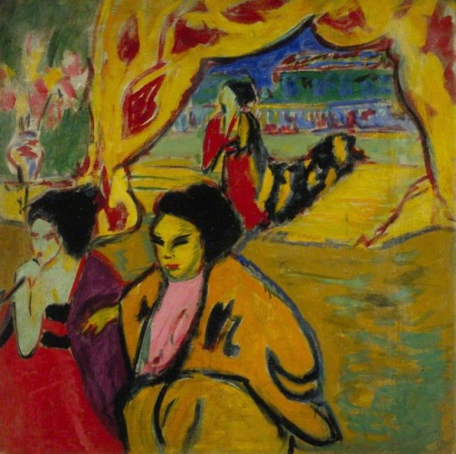 Ernst Ludwig Kirchner, Japanisches Theater [Japanese Theatre],...